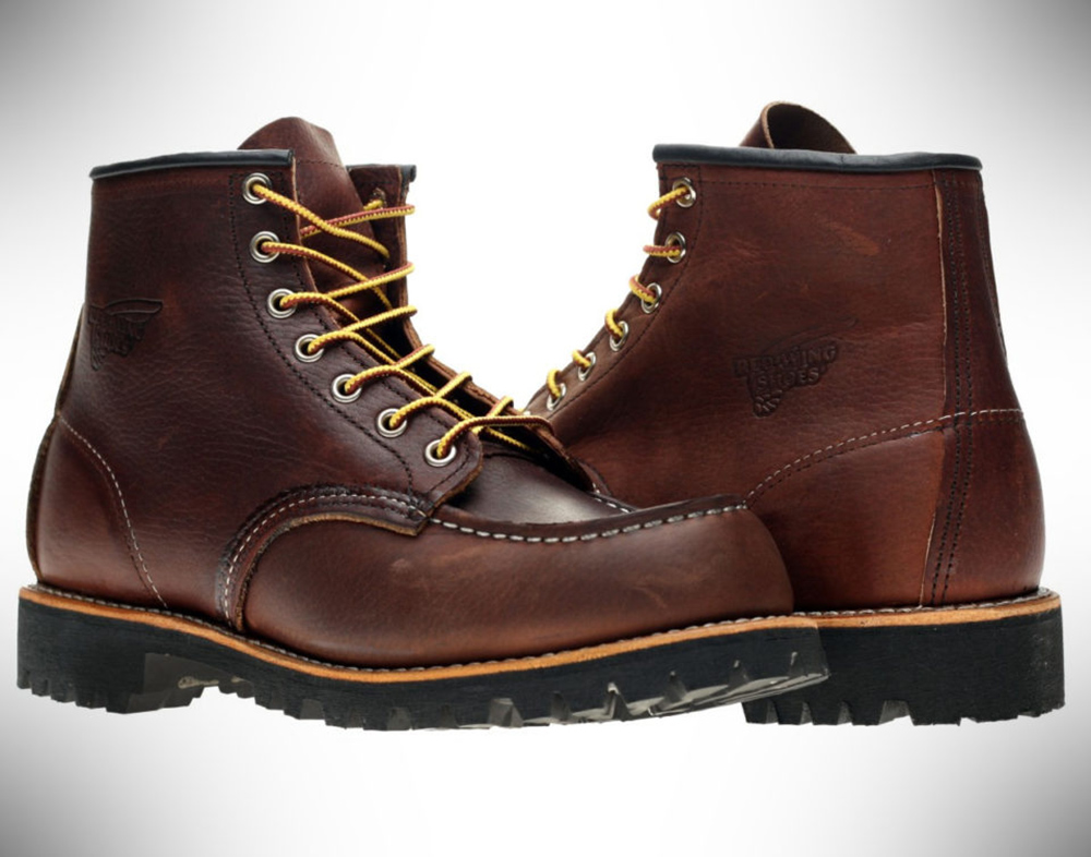 Waterproof Leather Boots - Red Wing Heritage Moc Toe Lug