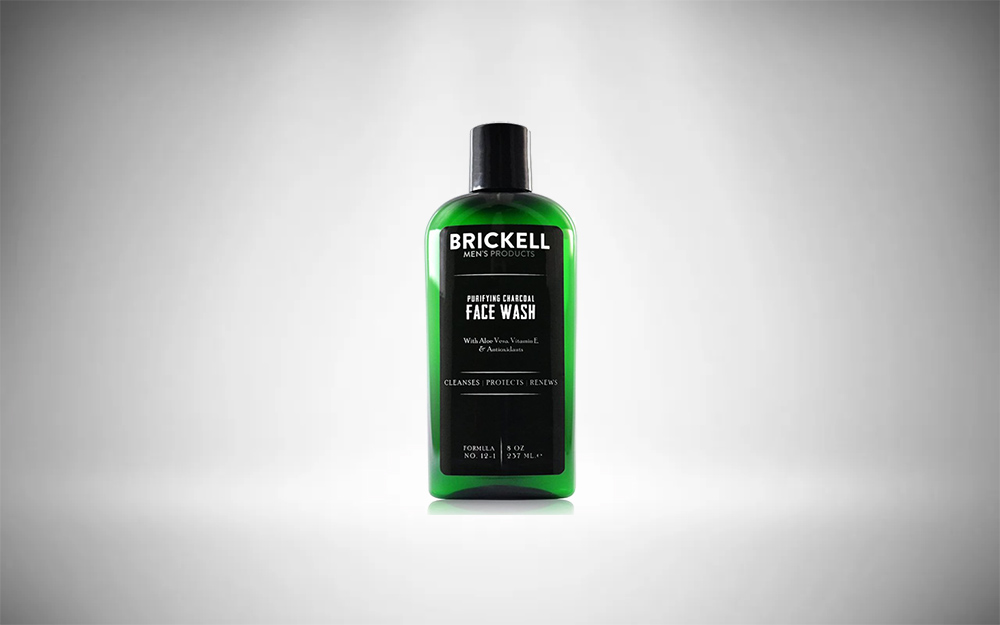 Brickell Men’s Purifying Charcoal Face Wash for Men