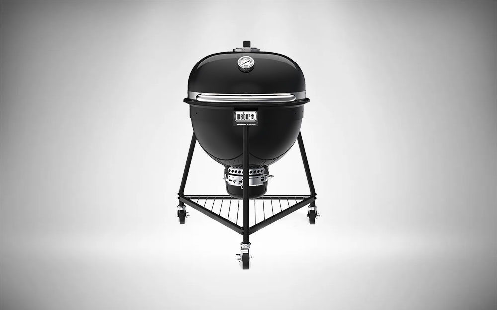 weber summit charcoal grill e6 with grill stand