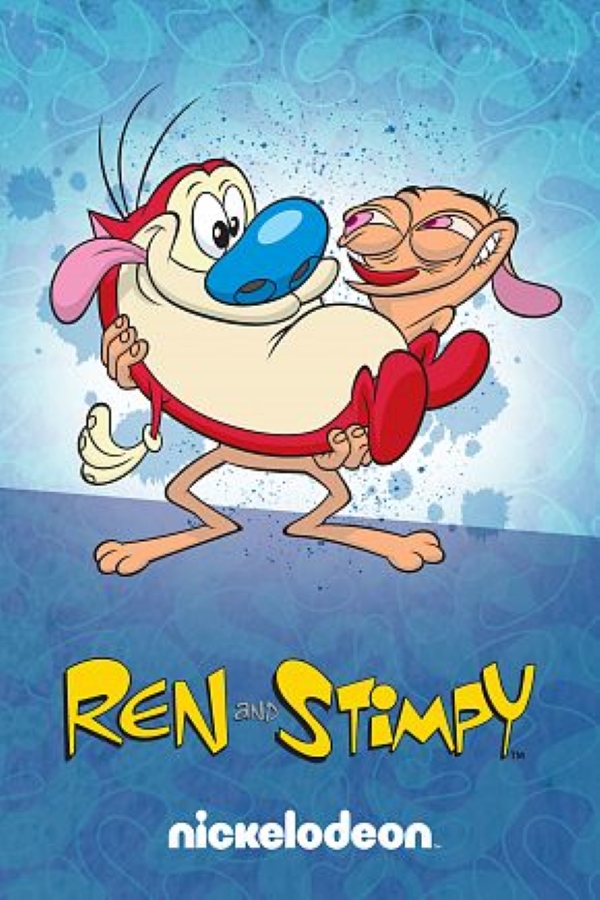 90s Iconic Cartoon Characters Ren & Stimpy