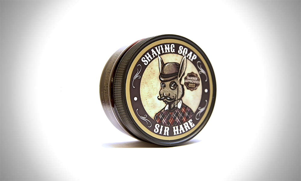 Sir Hare Barbershop Fragrance Natural Sandalwood Shaving Soap