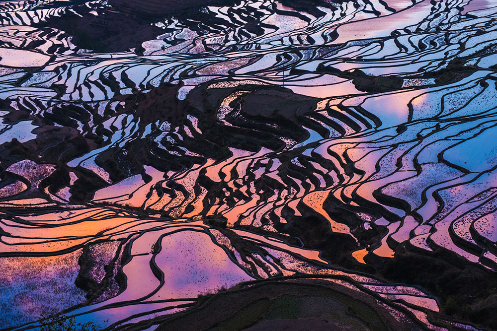 Famous Places in China - Yuanyang Rice Terraces
