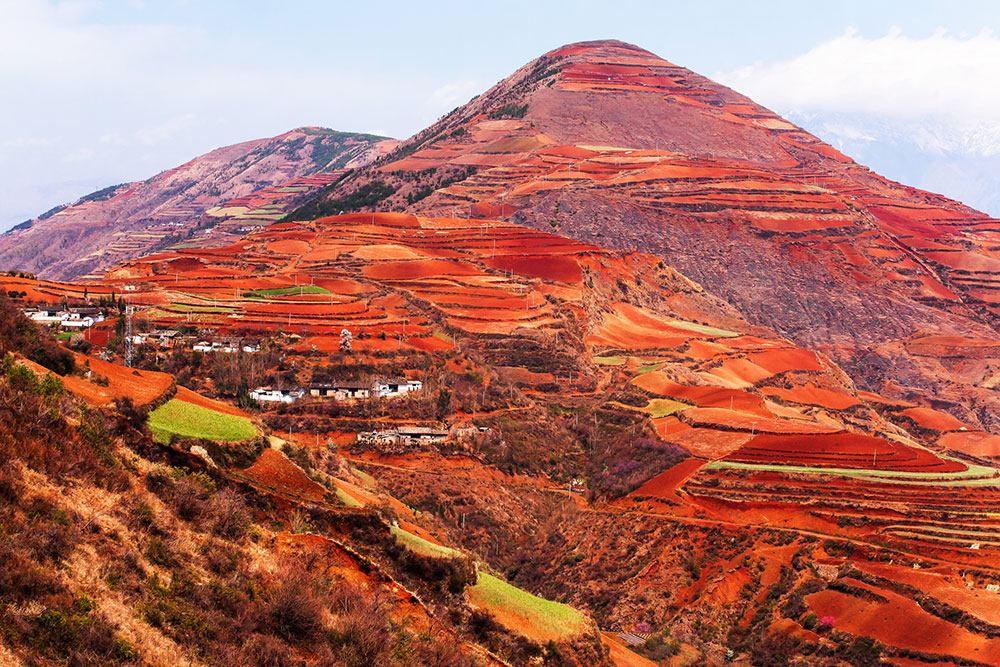 Most Beautiful Places in China - Dongchuan Red Land