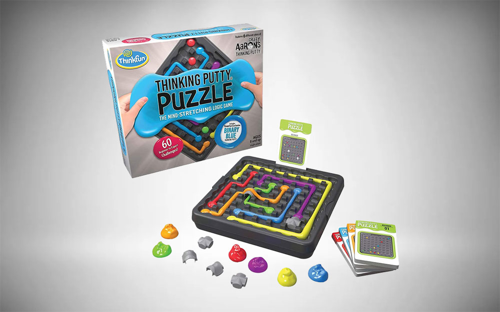 Christmas Gifts for Smart Kids - ThinkFun and Crazy Aaron’s Thinking Putty Puzzle