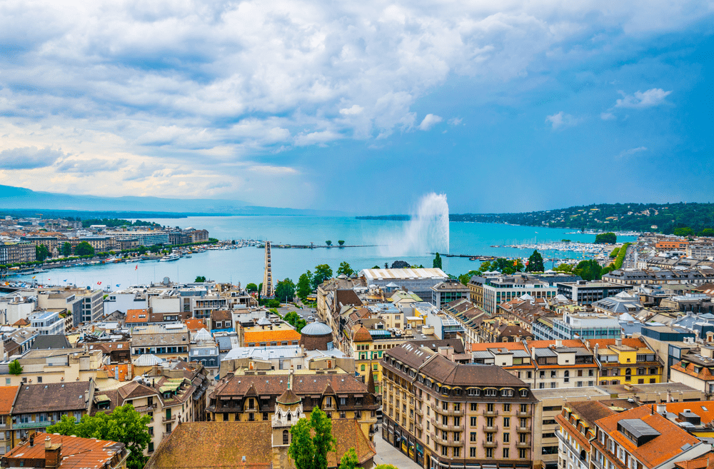 Geneva the heart of beautiful Switzerland
