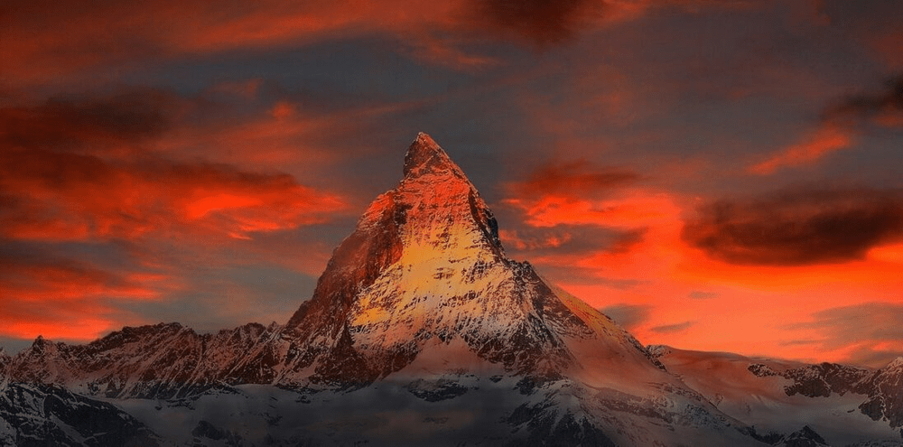 Matterhorn in Beautiful Switzerland