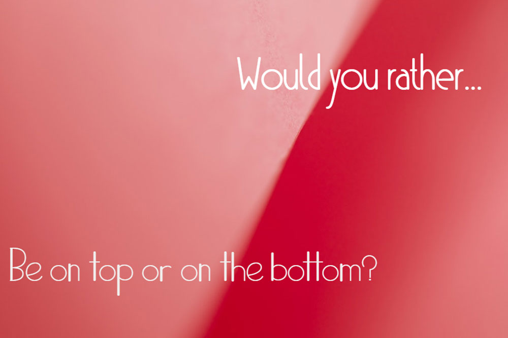 Would You Rather Questions Dirty