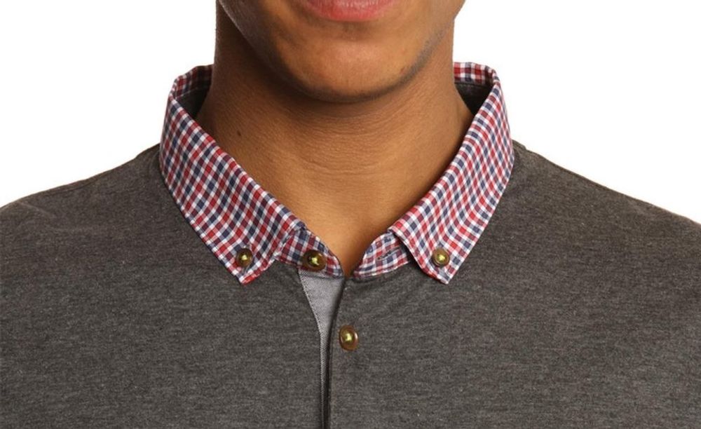 Modern Button Down Shirt Collar
