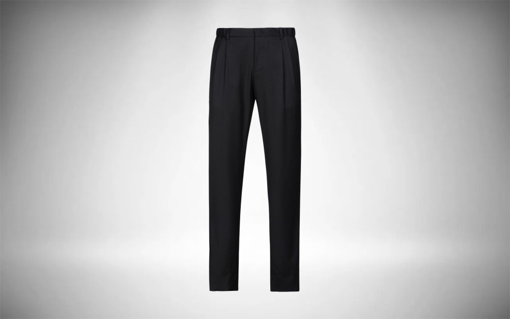 Armani Worsted Wool Trousers