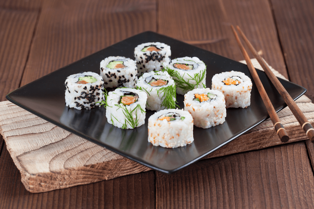 Inside Out Sushi Rolls