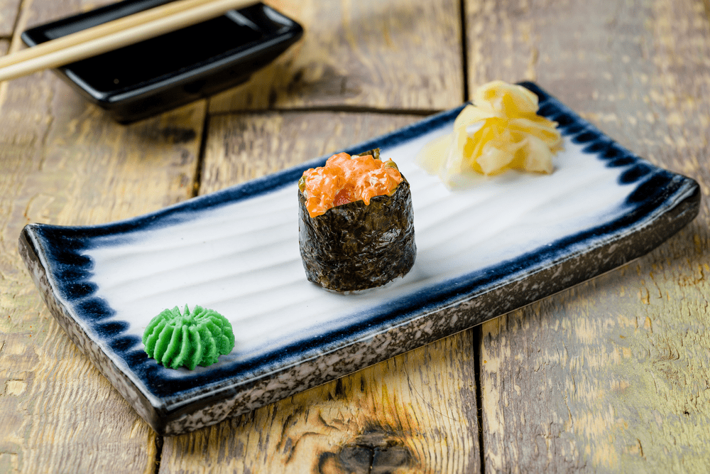 Rice and Salmon Roe or Sea Urchin Make a Great Combination