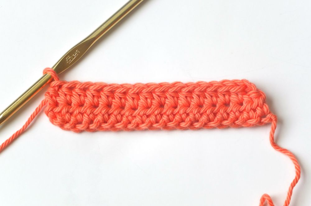 After the Single Crochet Rows