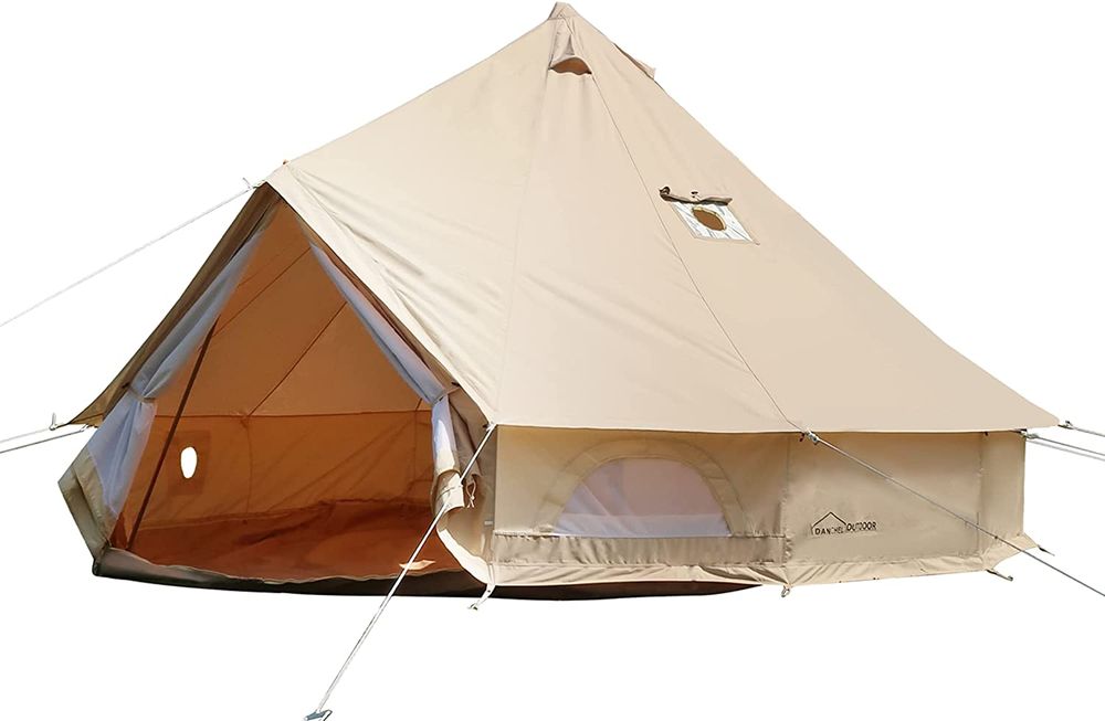 Danchel Outdoor Canvas Yurt Tent