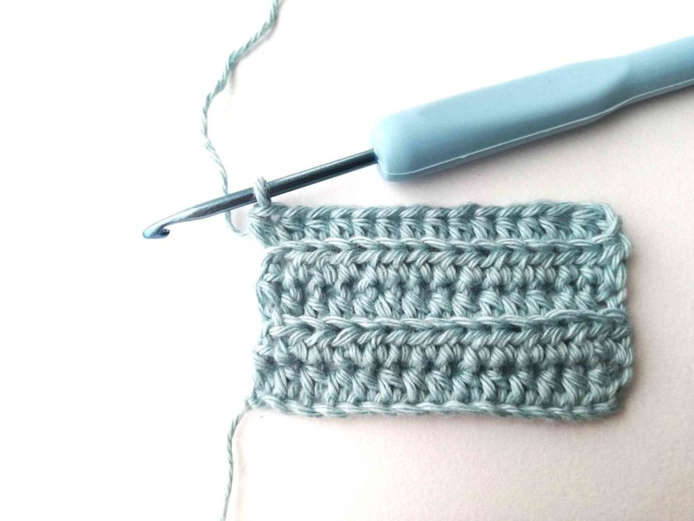 Half Double Crochet Stitches````