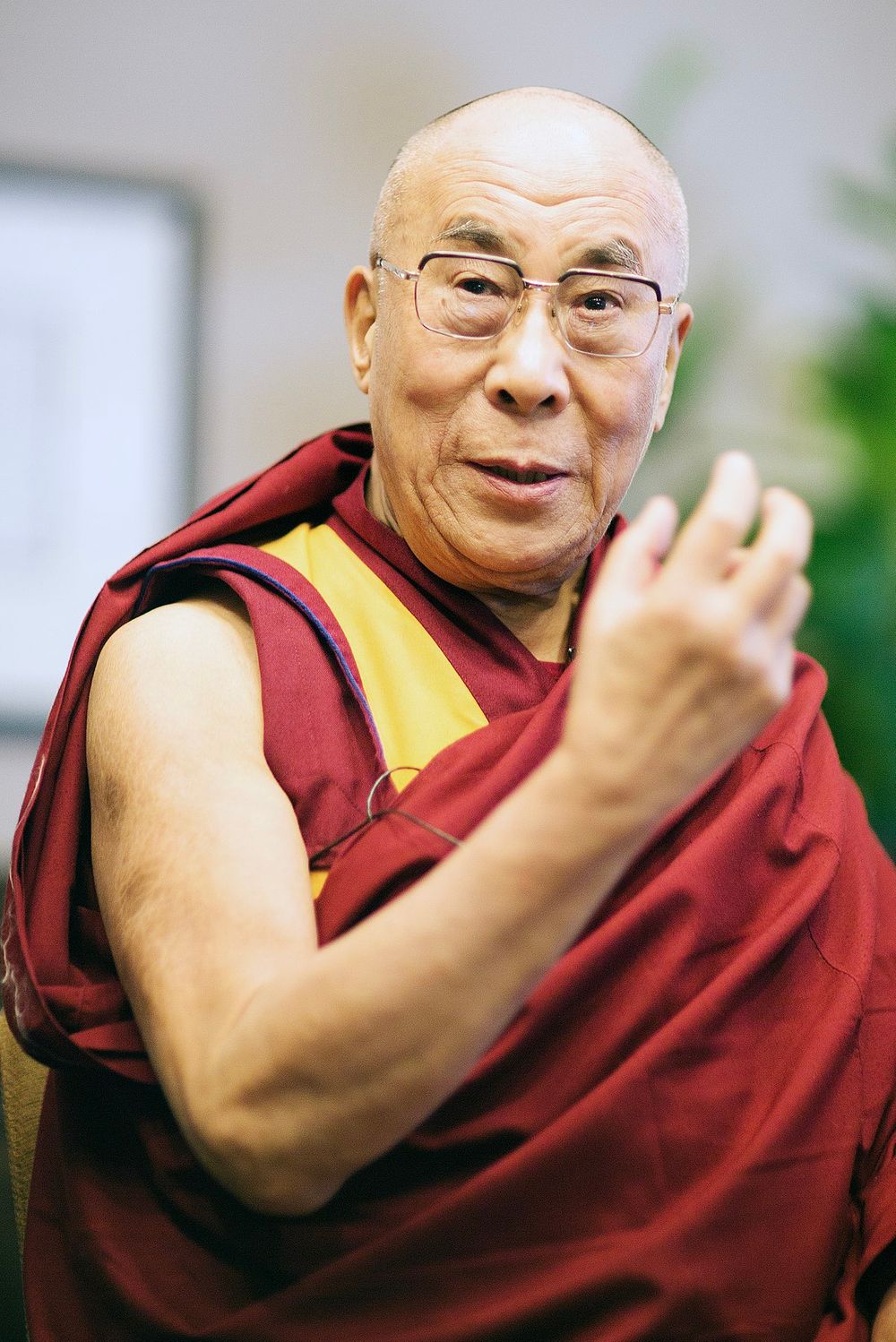 The Dalai Lama Believes in Peace