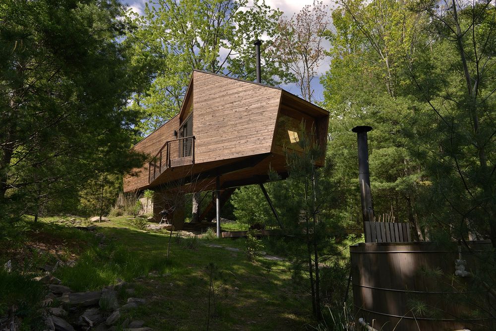 Treehouses in Upstate New York