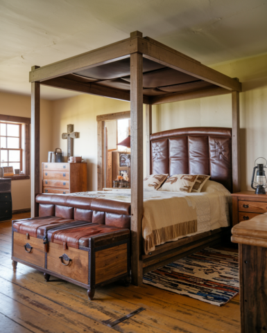 21 Vintage Western Bedroom Ideas So Good, Even John Wayne Would Approve