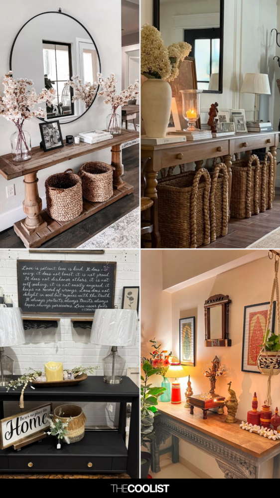 21 Entrance Table Decor Ideas That Instantly Elevate Your Entryway