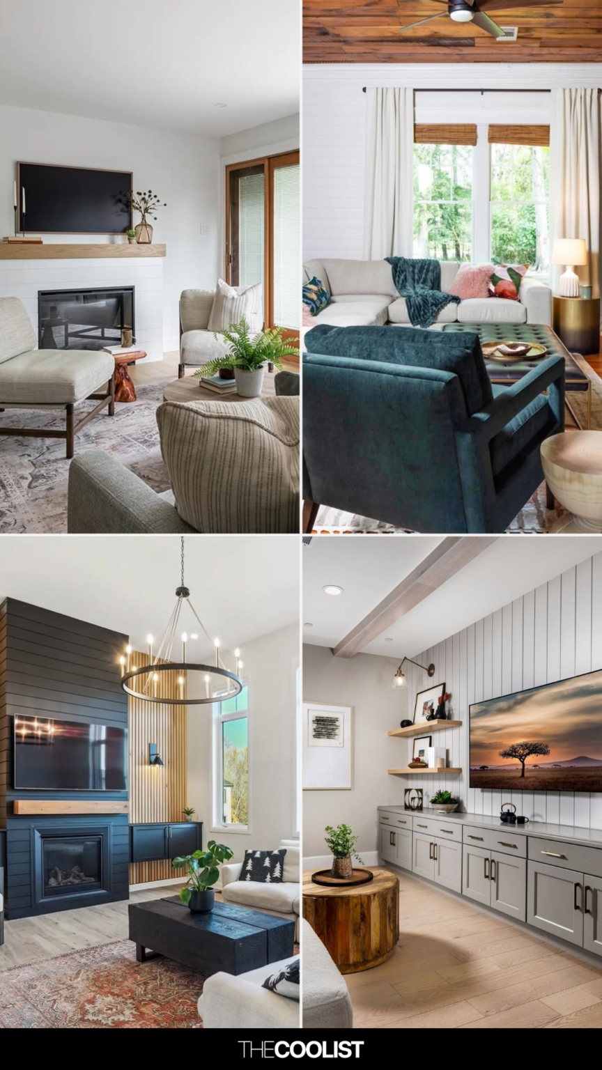 21 Shiplap Wall Living Room Ideas That Add Texture and Charm
