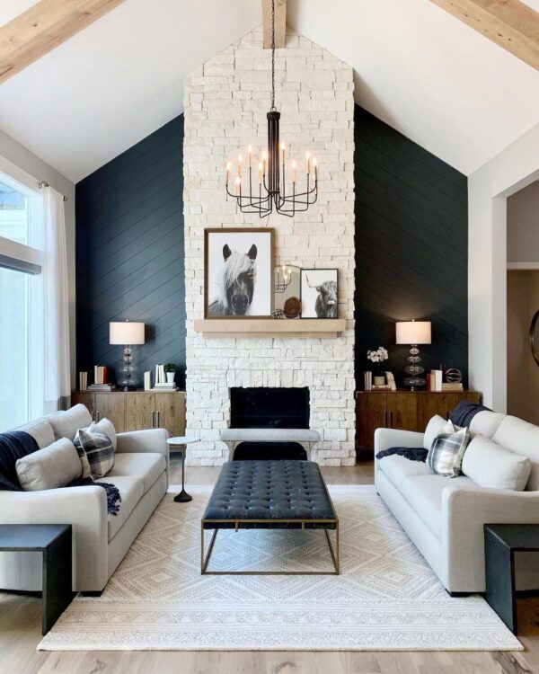 21 Shiplap Wall Living Room Ideas That Add Texture and Charm