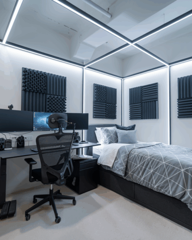 21 Dorm Room Ideas for College Guys That Maximize Space and Style