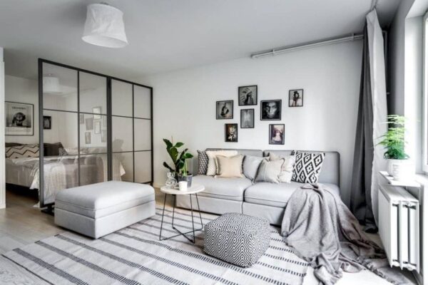 24 Genius Small Apartment Living Room Ideas That Instantly Make Your ...