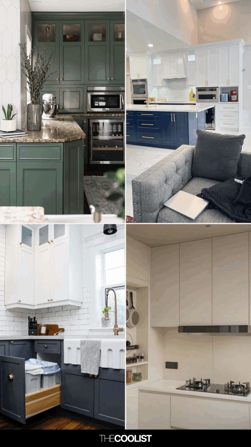 32 Trend-Setting Kitchen Cabinet Ideas 2025 That Are Wrecking Pinterest ...