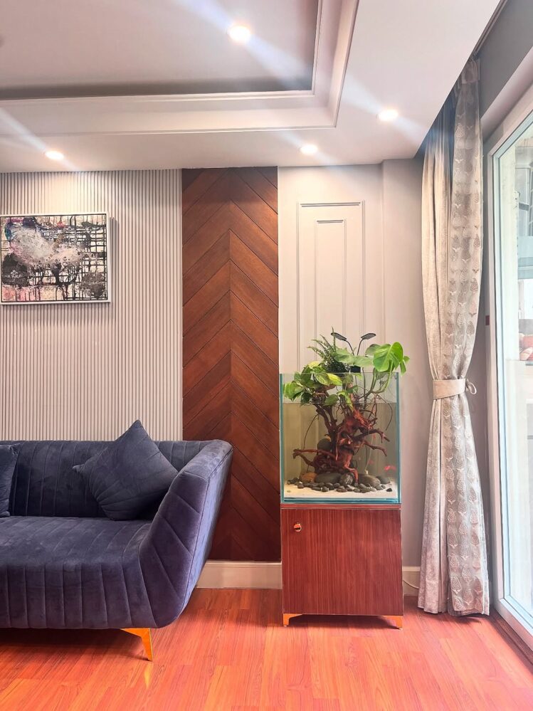 25 Fish Tank Living Room Ideas So Bold, You’ll Forget There’s a TV