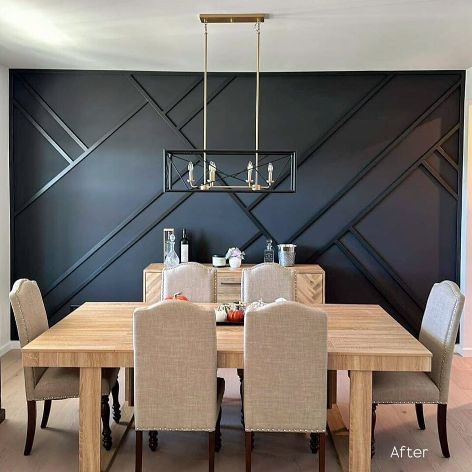 21 Unexpectedly Chic Accent Wall Ideas for Living Rooms That Look ...