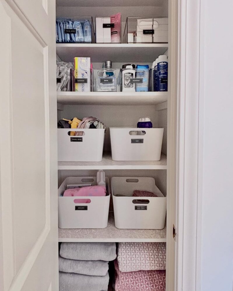 21 Insanely Smart Linen Closet Organization Ideas That Turn Clutter ...