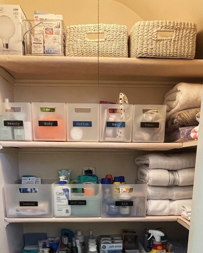 21 Insanely Smart Linen Closet Organization Ideas That Turn Clutter ...