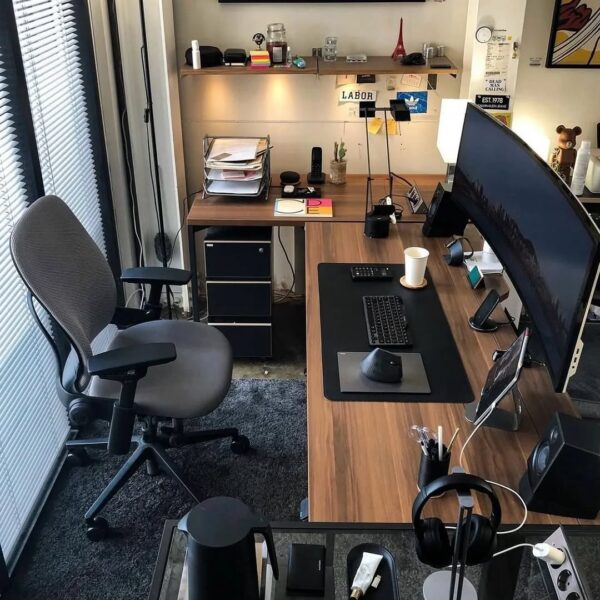 40 Shockingly Smart Workspace Desk Ideas That Will Make You Ditch ...