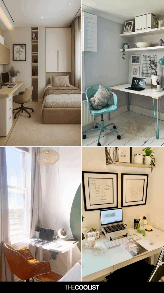 32 Home Office in Bedroom Ideas That Help You Work Comfortably Without ...