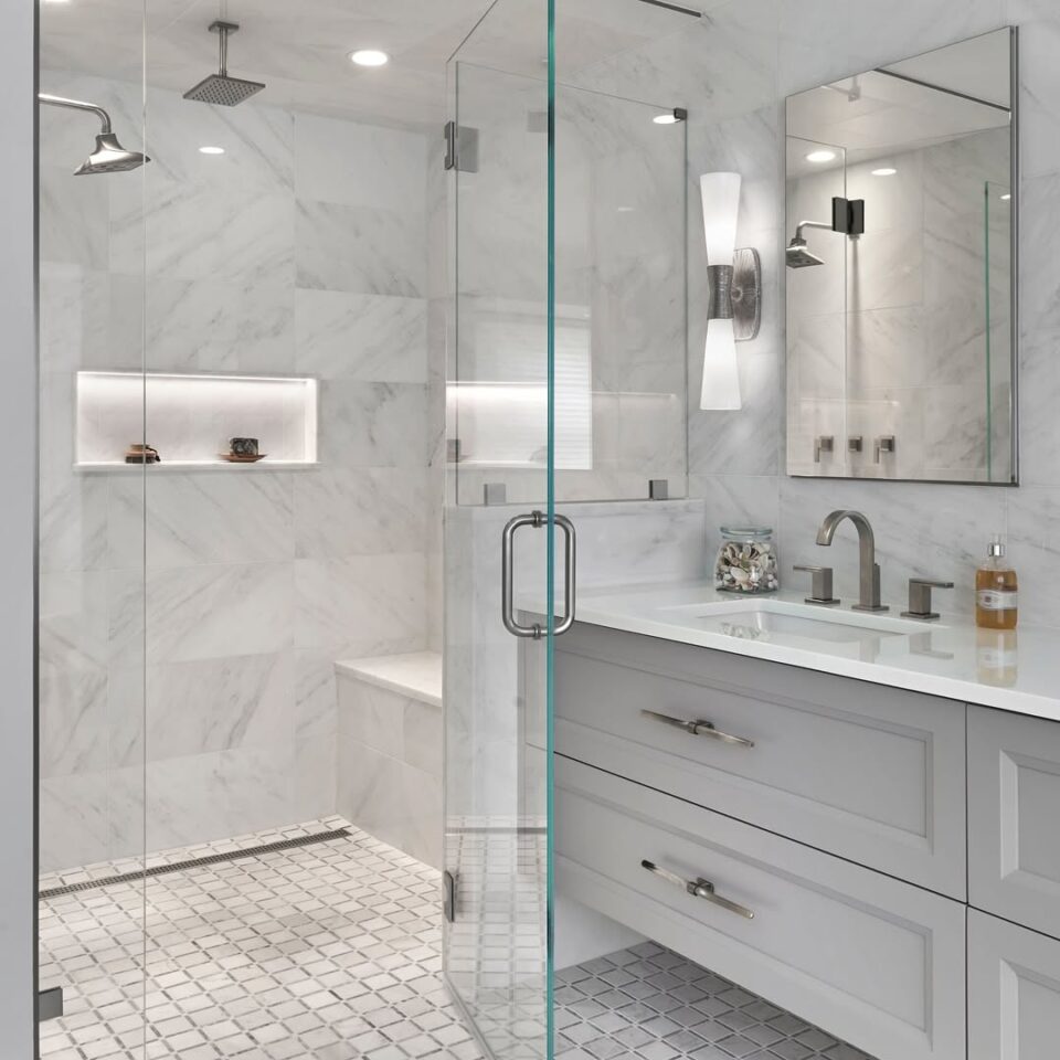 30 Shower Tile Ideas That Make Your Bathroom Look Fresh and Modern ...