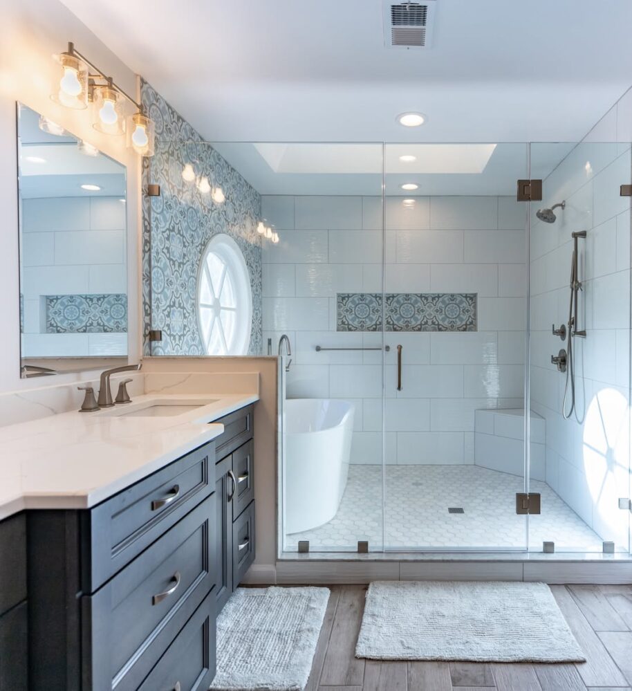 30 Shower Tile Ideas That Make Your Bathroom Look Fresh and Modern ...
