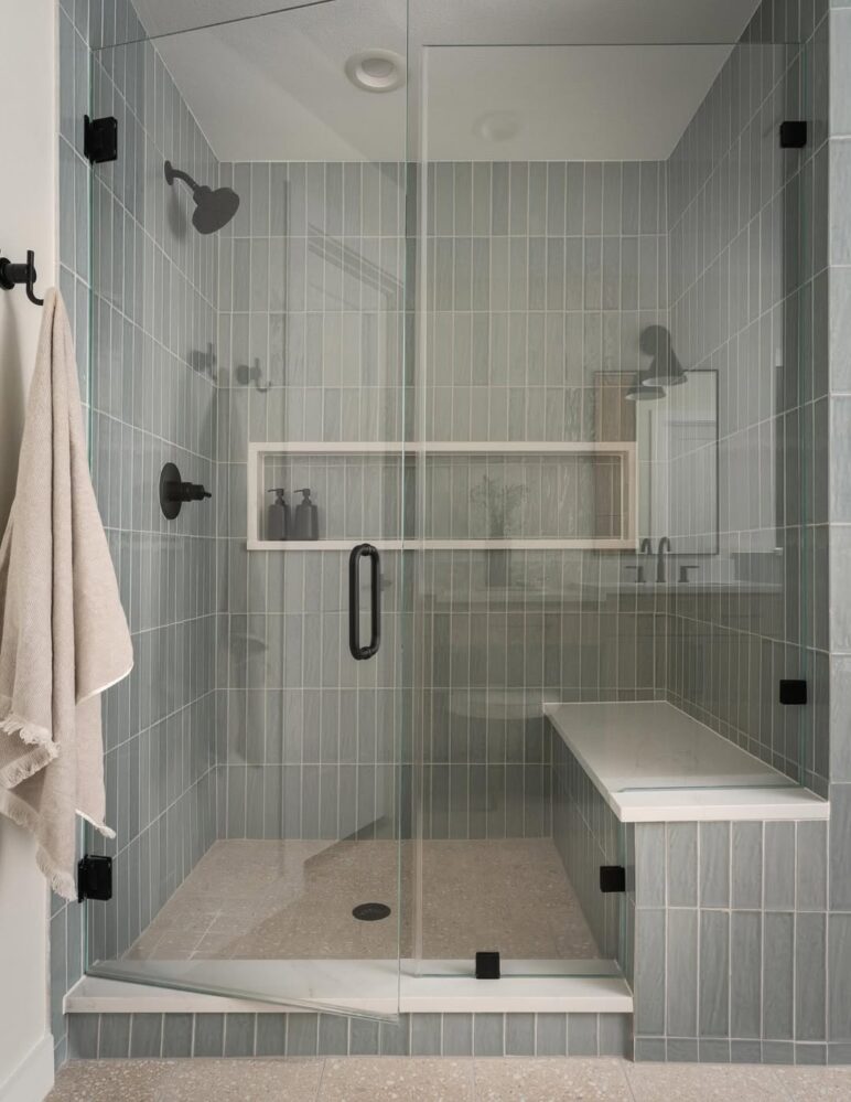 30 Shower Tile Ideas That Make Your Bathroom Look Fresh and Modern ...