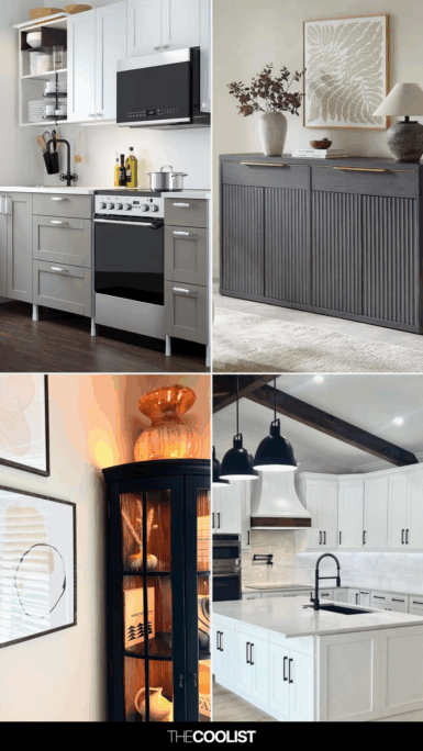 24 Cabinet Makeover Ideas That Make Your Kitchen Feel Lighter, Brighter ...