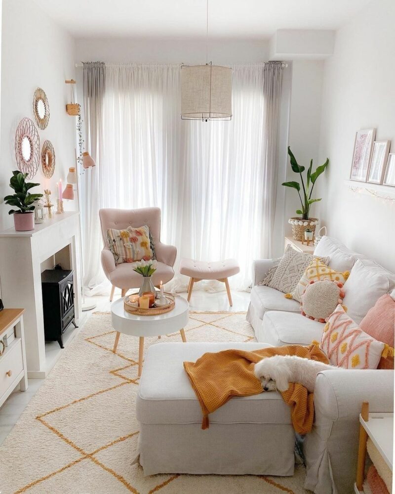 30 Long Living Room Ideas That Finally Make a Narrow Room Feel Designed ...