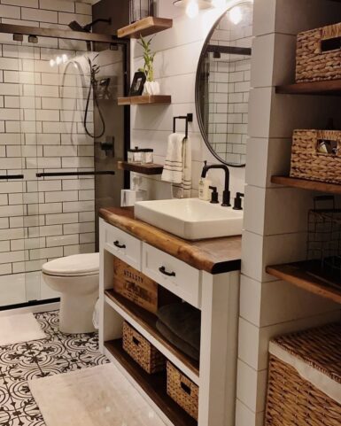24 Small Bathroom Design Ideas for 2026 That Work Even When Storage Is ...