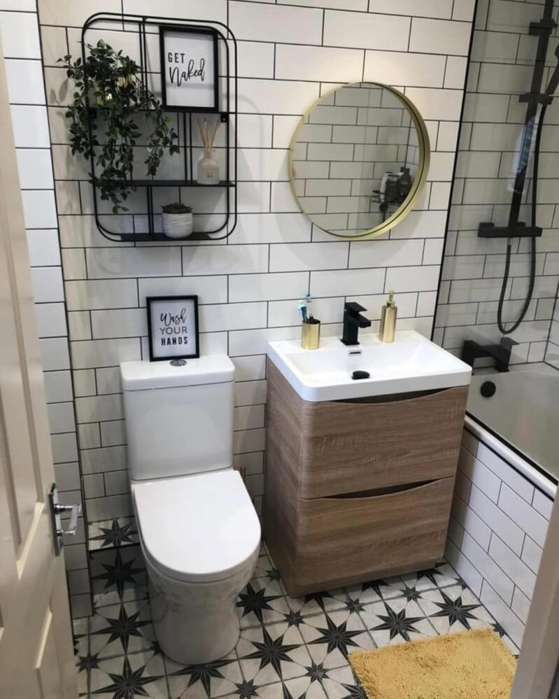 24 Small Bathroom Design Ideas for 2026 That Work Even When Storage Is ...