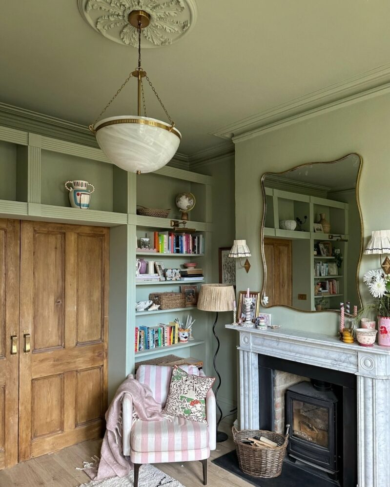 29 Green Living Room Wall Ideas for 2026 That Make Most Living Rooms ...