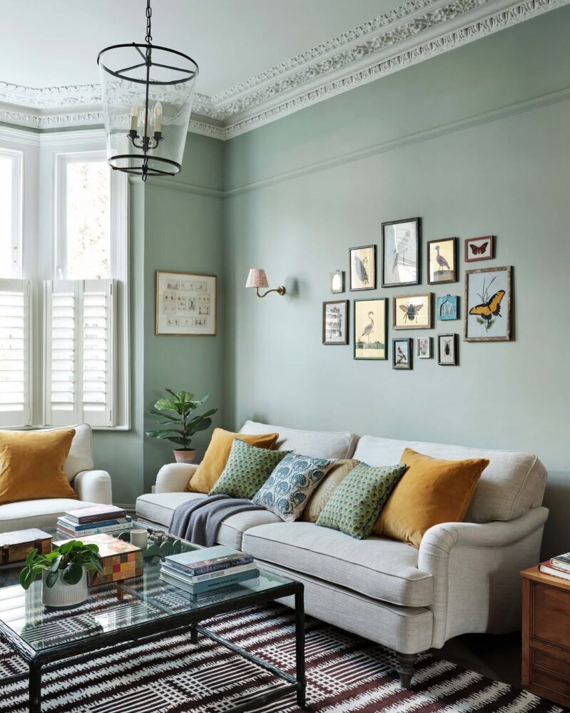 29 Green Living Room Wall Ideas for 2026 That Make Most Living Rooms ...