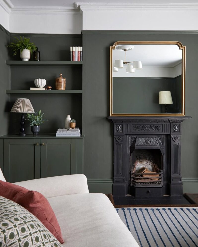 29 Green Living Room Wall Ideas for 2026 That Make Most Living Rooms ...
