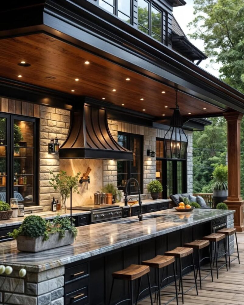28 Rustic Kitchen Outdoors Ideas for 2026 That Make Guests Ask Who ...