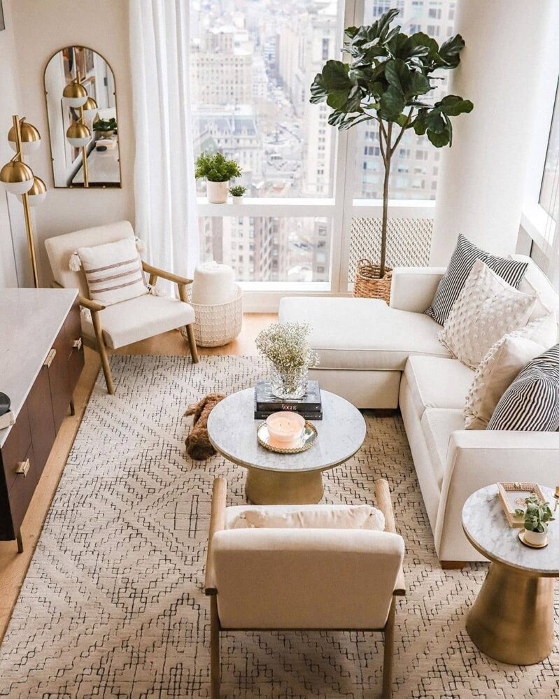 26 Small Apartment Living Room Ideas for 2026 Smart Layout Tricks For ...