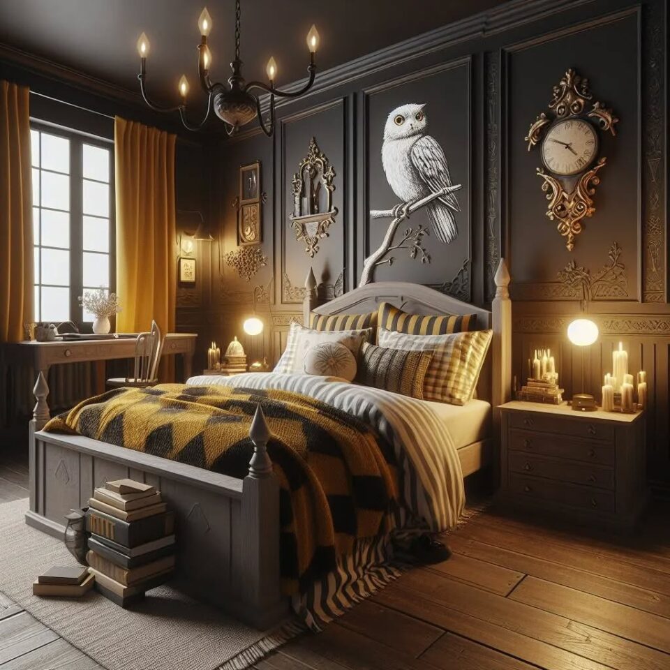 Pretty Wizard Room 24 Harry Potter Bedroom Ideas for 2026 Bedrooms That Feel Like A Secret ...