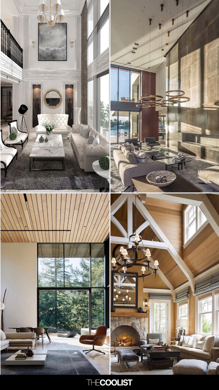 24 High Ceiling Living Room Ideas for 2026 Designed To Finally Do ...