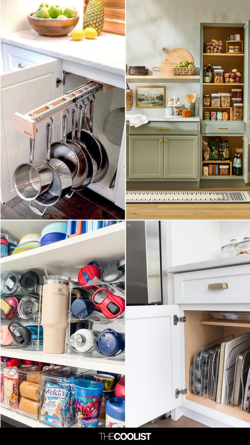 25 Kitchen Cabinet Organization Trends for 2026 Clever Cabinet Features ...