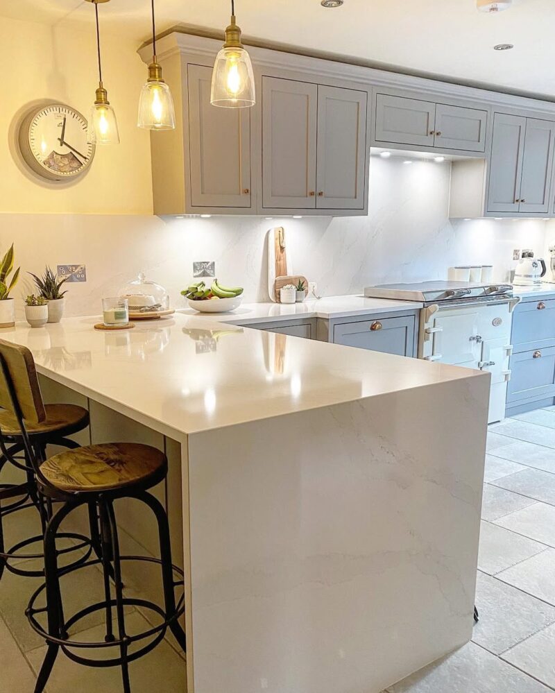 28 Waterfall Kitchen Island Ideas for 2026 The Clean Edge Look ...