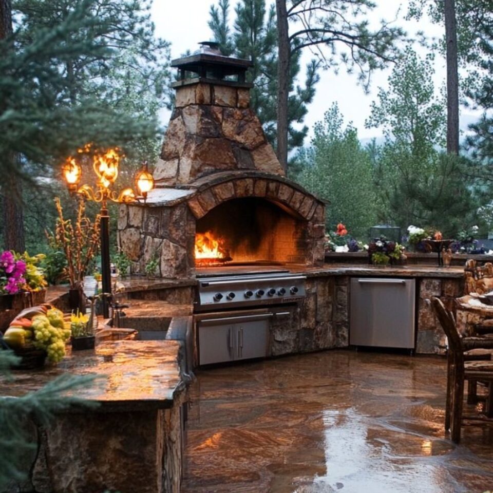 25 Rustic Outdoor Kitchen Ideas for 2026 The Kind Of Setup That Makes ...